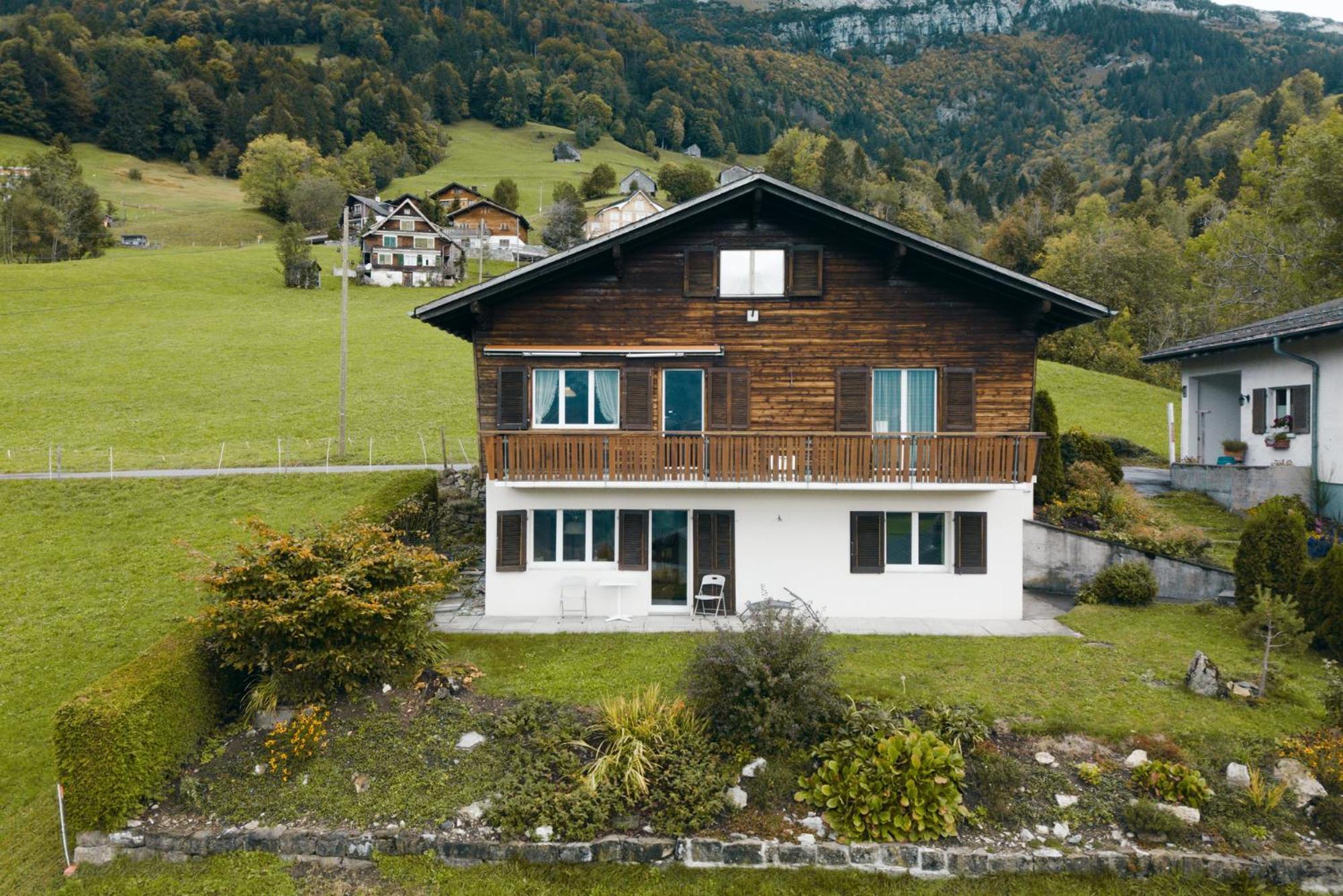 Apartment Im Chalet Biodola 艾姆敦 外观 照片